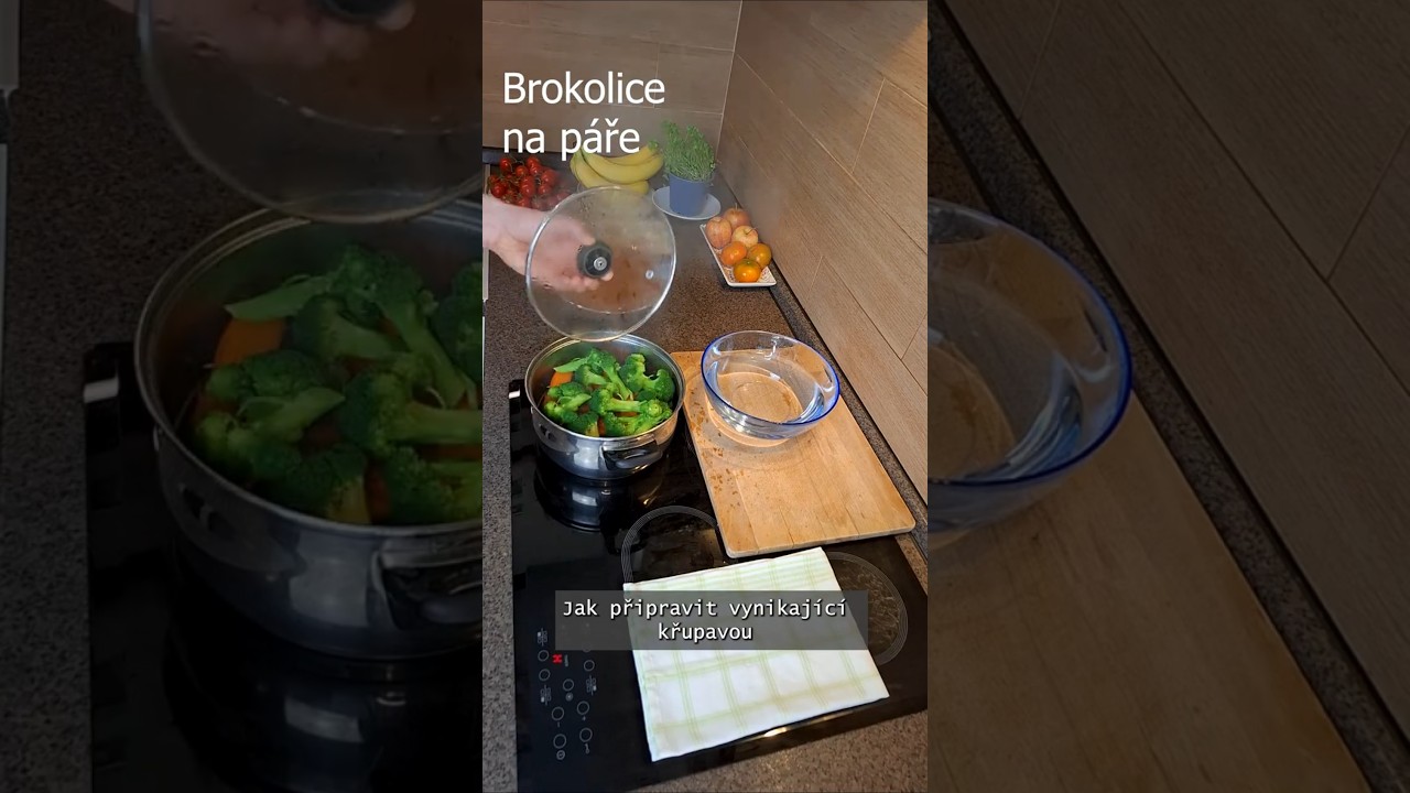 Rychlá brokolice na páře