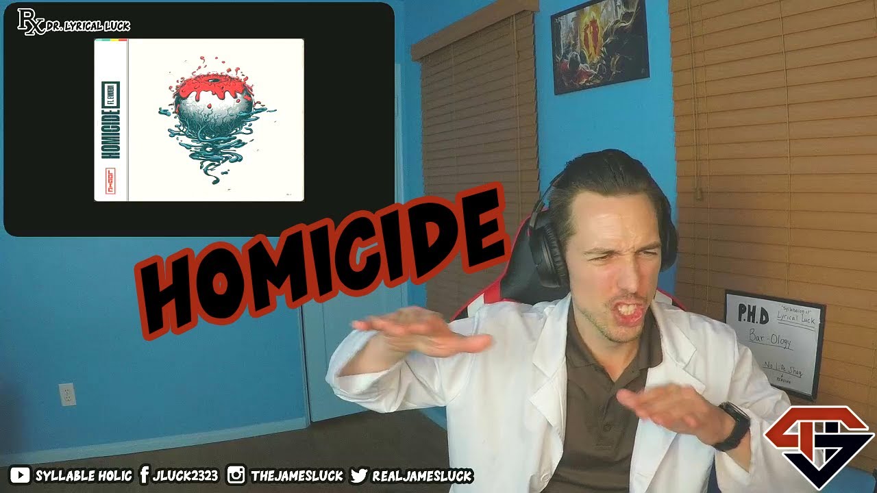 LOGIC - HOMICIDE feat EMINEM | NO LUNGS!! | REACTION!!! | Syllable Holic