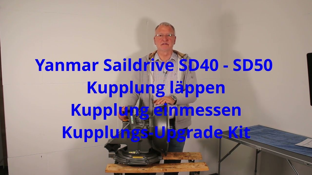Yanmar Saildrive SD40 - SD50 Kupplungs-Upgrade Kit (SD40 - SD50 clutch upgrade kit)
