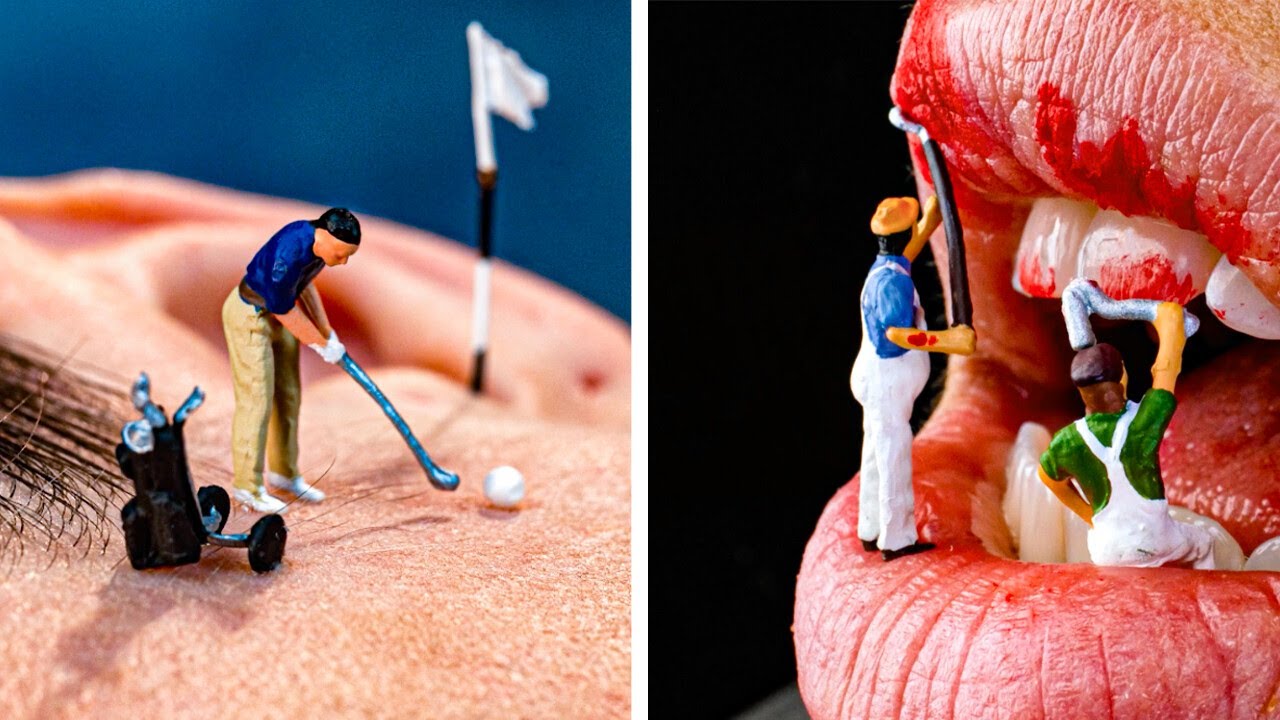 Stunning Miniature Art That Will Fascinate You 😱
