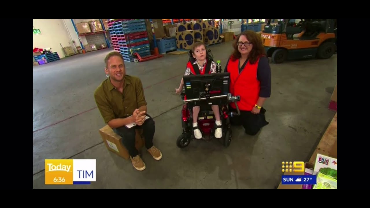 Good360 Today Show - Cerebral Palsy Alliance