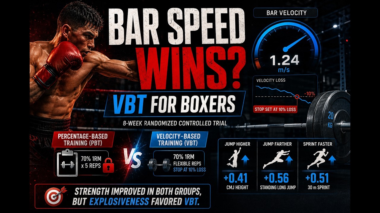 Bar Speed vs Bar Weight: VBT for Boxing Performance