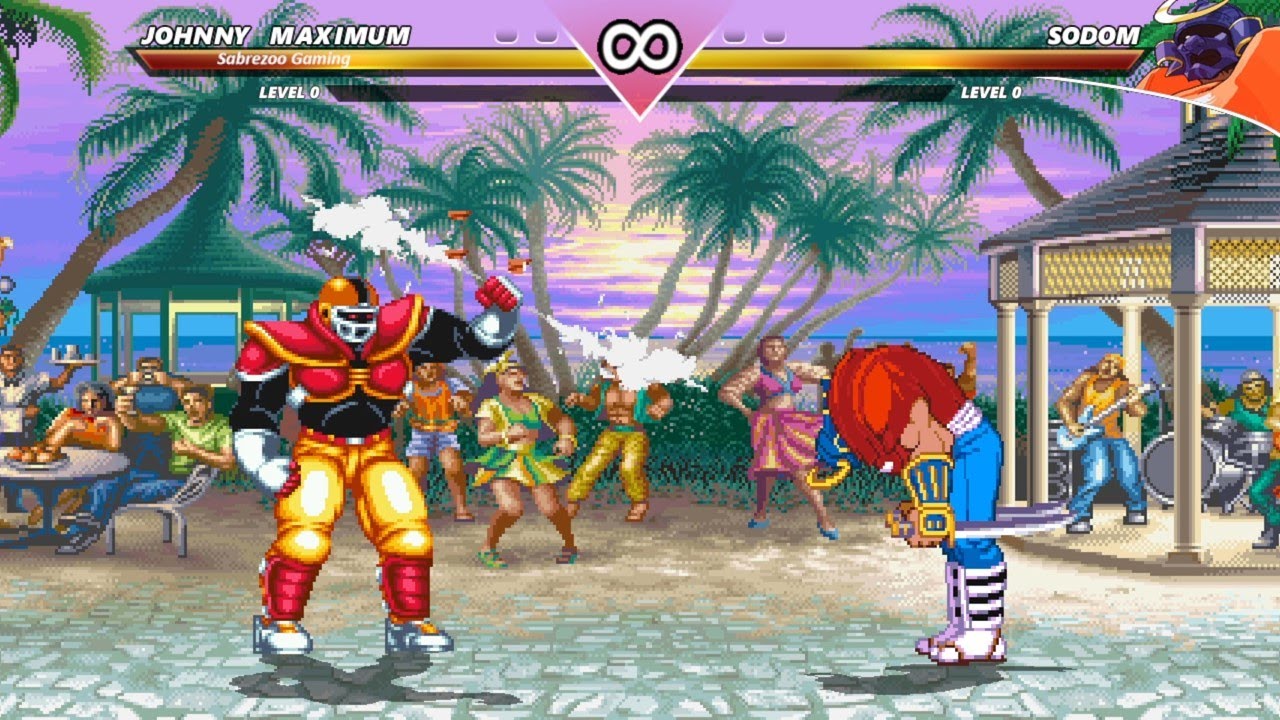 Johnny Maximum vs Sodom | TOUCH DOWN!! | Street Fighter