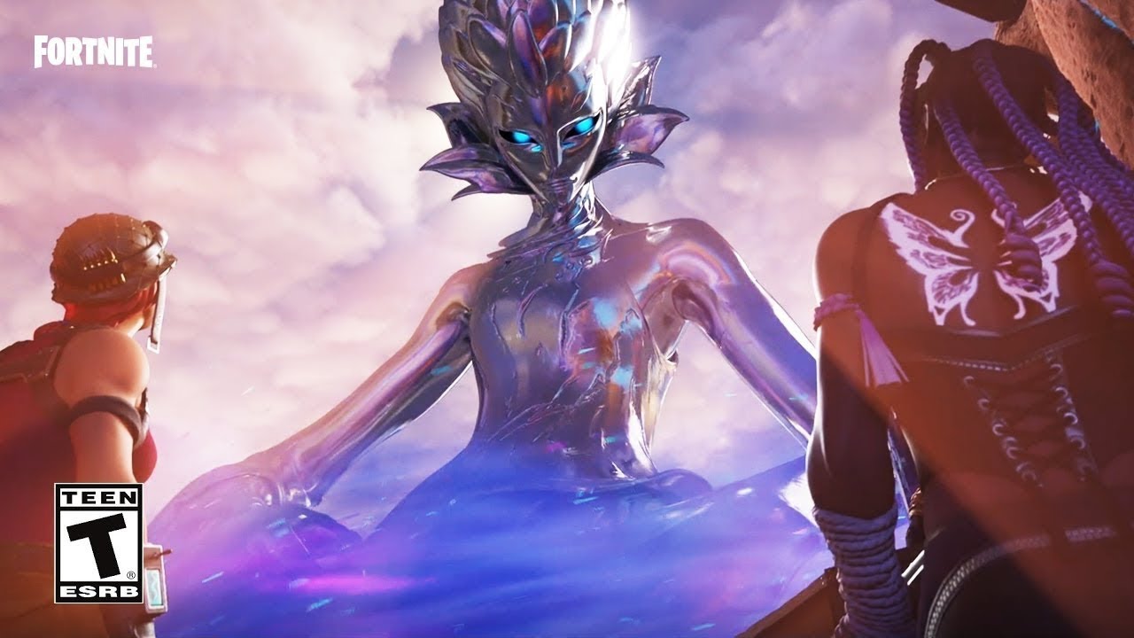 Fortnite Fracture Live Event | The Herald Destroys Chapter 3 Island - The Herald&rsquo;s Death