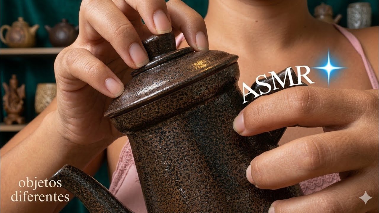 ASMR caseiro iniciante | tapping | aggressive | triggers | para dormir 💤💤