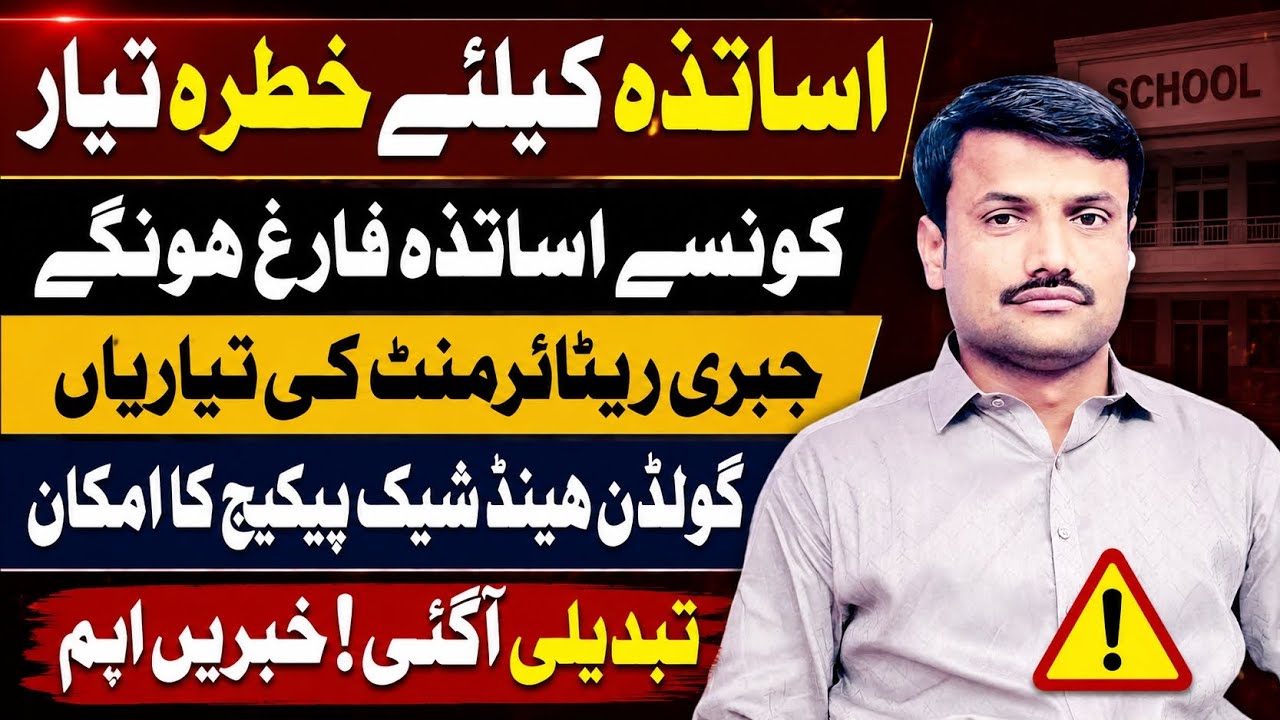 Punjab Schools Privatization | PEF Schools Update | Golden Handshake Package | Punjab Teachers News