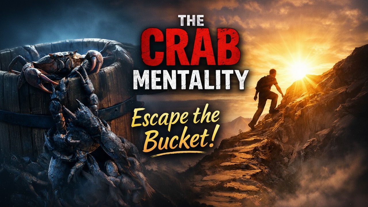 THE CRAB MENTALITY | Why People Pull You Down When You Rise #lawofattraction #crab #mindset 