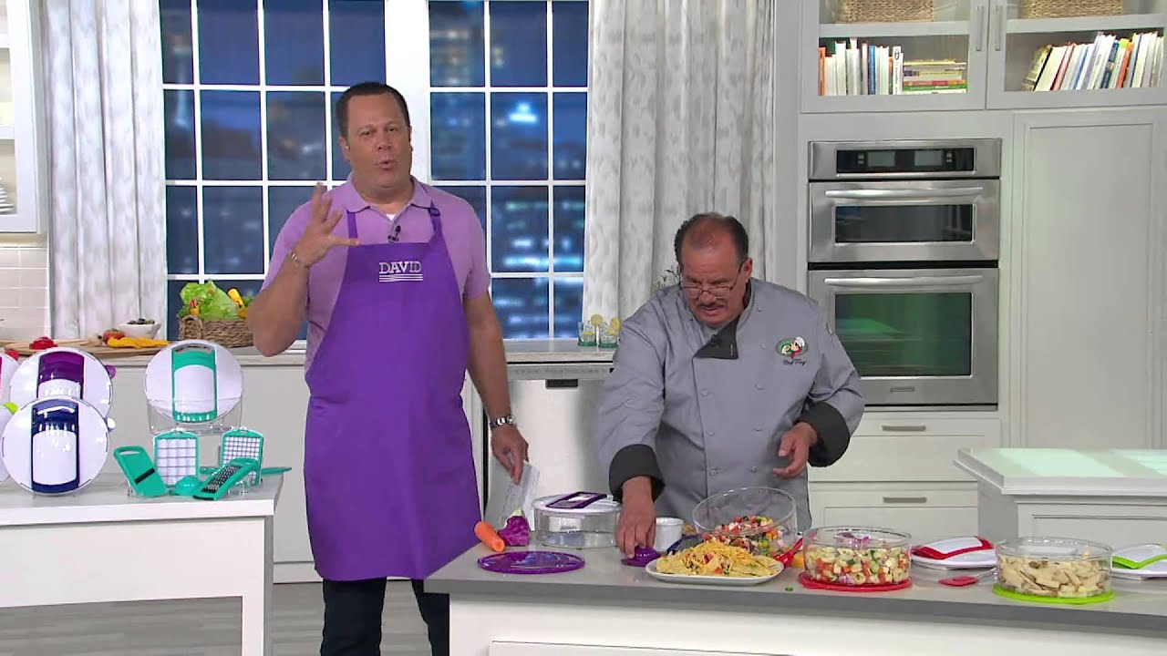 Genius 16 cup Salad Chopper with David Venable