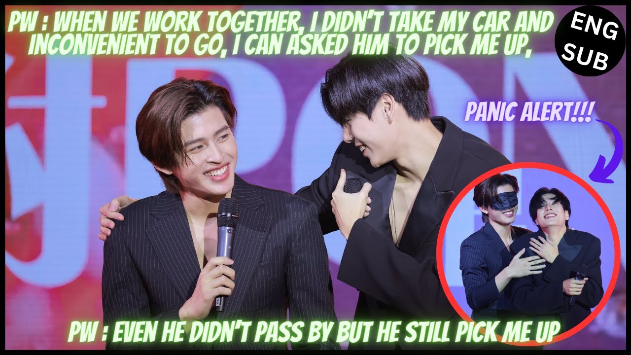 [PondPhuwin] PANIC ALERT During 1st Fanmeet in Macau | Phuwing 'GINGERING'