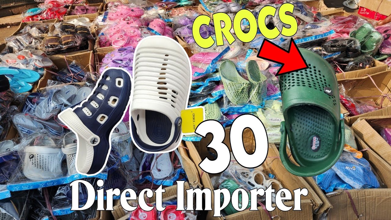 Biggest & Branded CROCS Shoe Importer in Kolkata