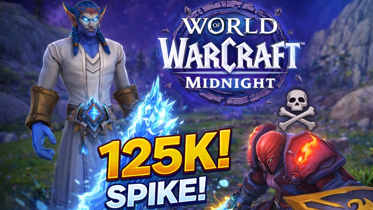 125K GLACIAL SPIKE!? &ndash; WoW Midnight Frost Mage PvP 🔥❄️ (11-3 Gameplay)