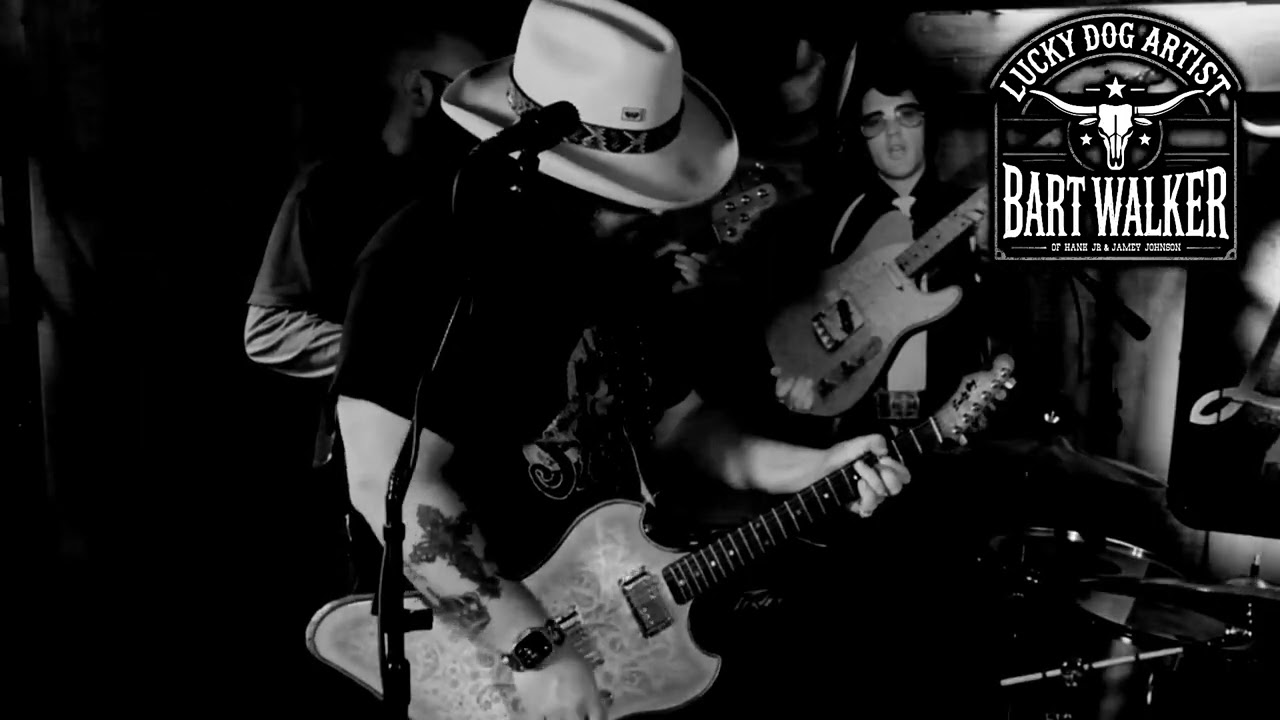 Live jam at Lucky Dog Guitars with the great Bart Walker of Hank Jr's band