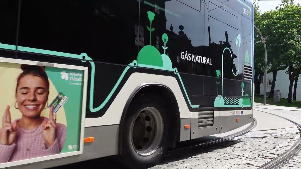 Buses in Porto, Portugal 2022