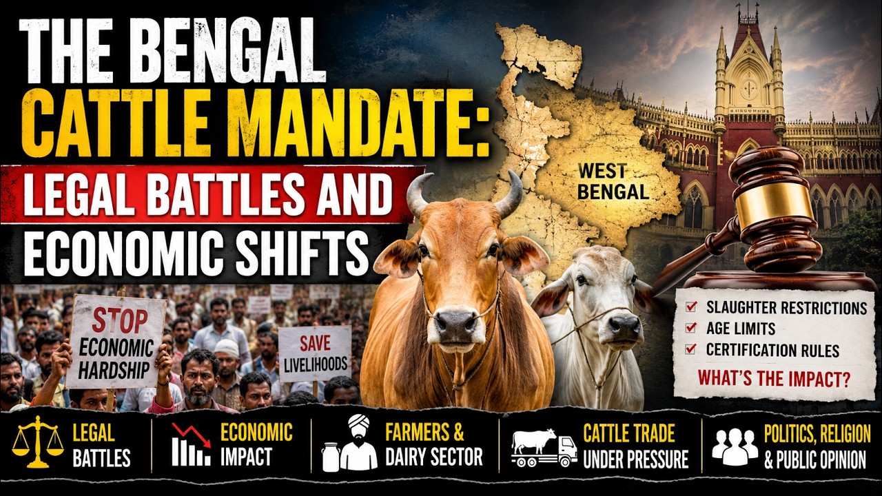 The Bengal Cattle Mandate: Legal Battles and Economic Shifts |