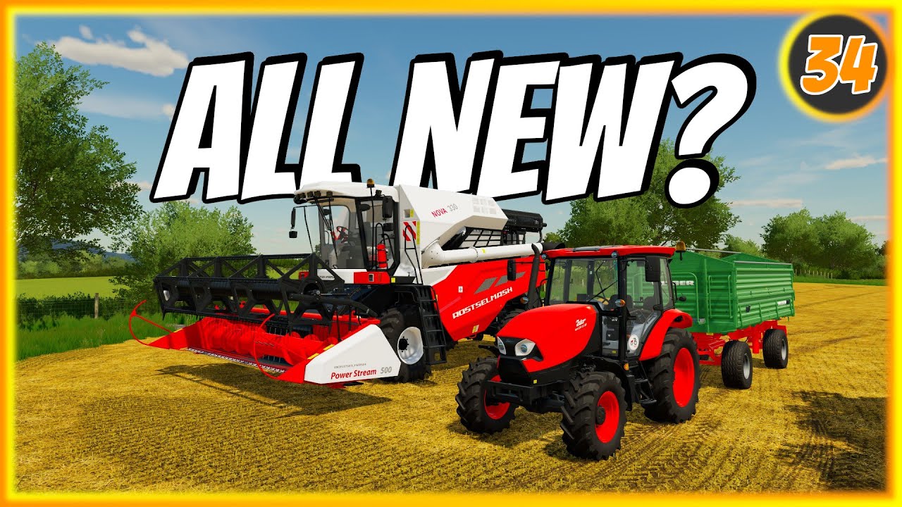 NEW Equipment On The Farm? | FS22 Survival | Court Farm Ep 34