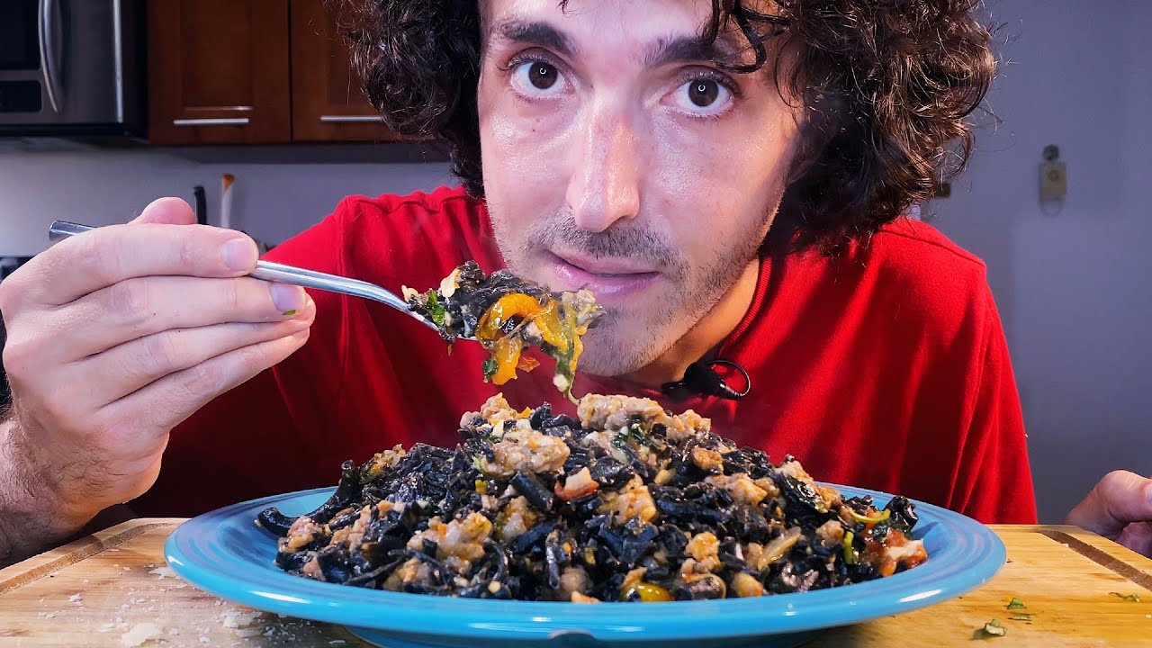Ужасно вкусный рецепт пасты! Простые ингредиенты Легко готовить!