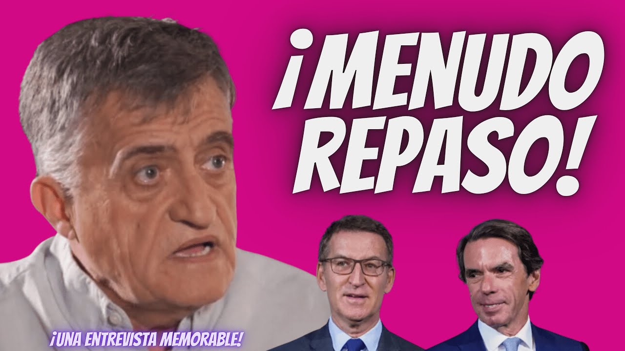 ¡MAGISTRAL! - ENTREVISTA COMPLETA a El Gran Wyoming (Feijóo, Aznar, Pedro Sánchez y la justicia)