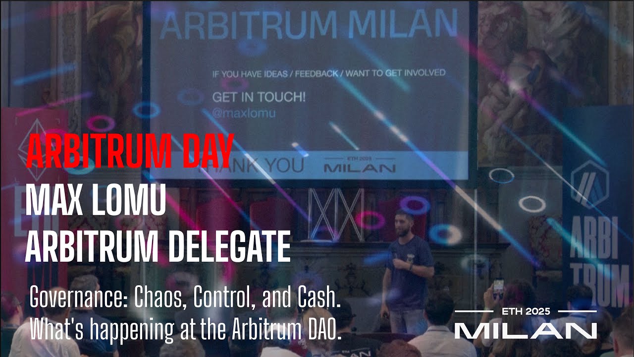 Governance: Chaos, Control, and Cash. What's happening at the Arbitrum DAO.