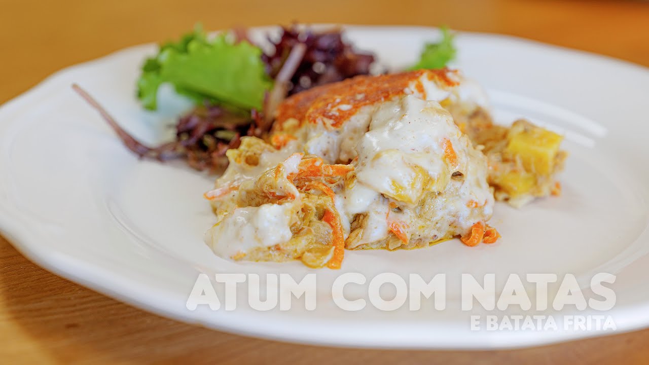 Atum com Natas e Batata Frita: Uma Delícia Natalícia Alternativa