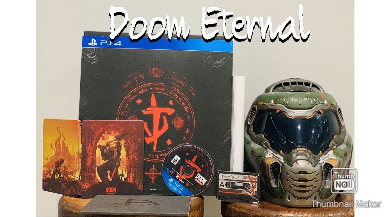 DOOM Eternal Collectors Edition Unboxing