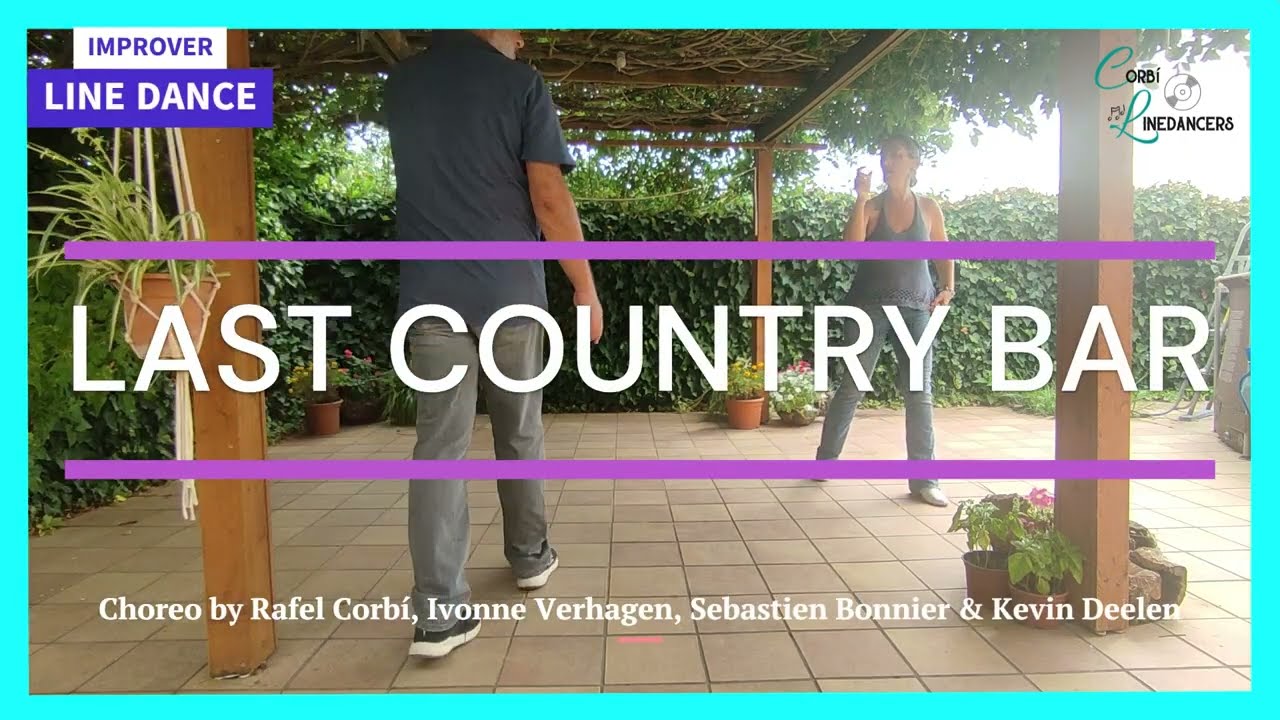 Last Country Bar LINE DANCE (Dancing Video)