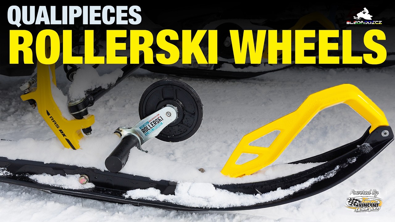 Wheels For Your Snowmobile?! | Rollerski By Qualipieces For The Pilot RX | 2026 Ski-Doo MXZ X-RS
