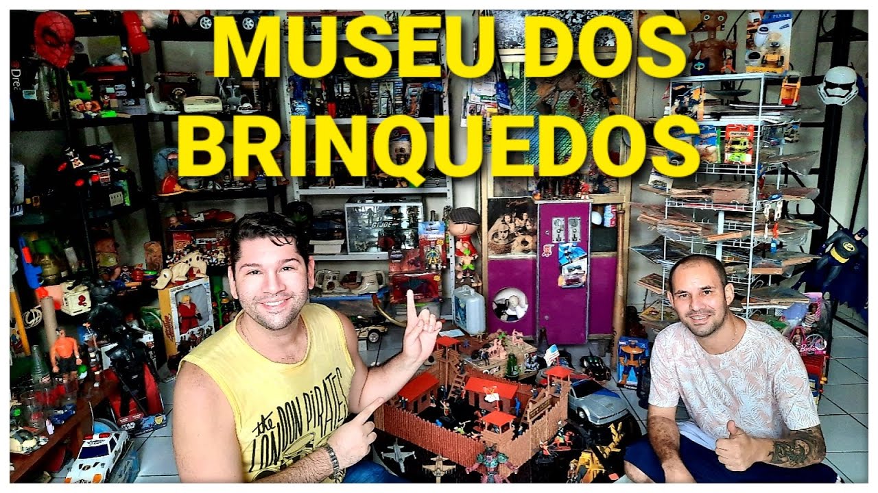 VLOG: MUSEU DOS BRINQUEDOS ANTIGOS EM BELÉM! BRINQUEDOS RAROS DE TODAS AS ÉPOCAS!