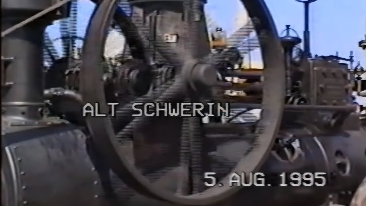 Dampfmaschienen und Dampfmodell Treffen in Alt Schwerin am 05.08.1995
