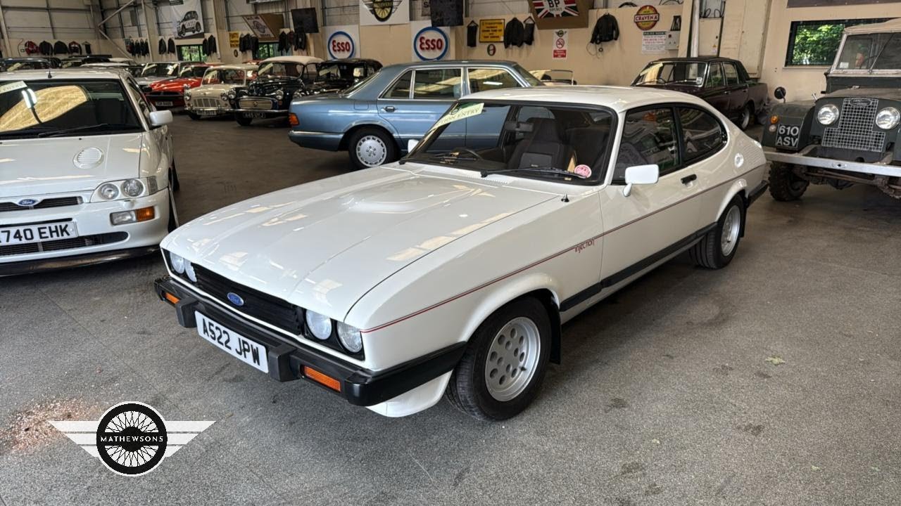 1983 FORD CAPRI INJECTION | MATHEWSONS CLASSIC CARS | AUCTION: 25, 26 & 27 JUNE 2025