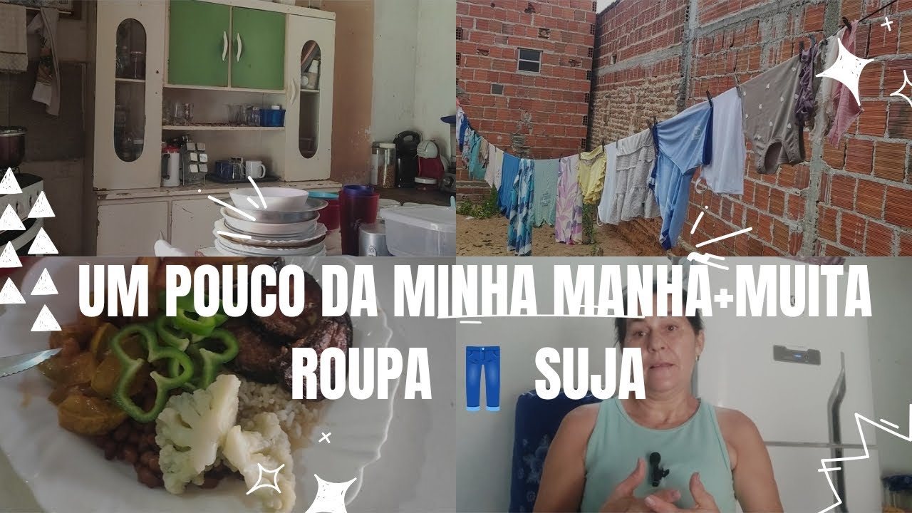 Um pouco da minha rotina da manhã 