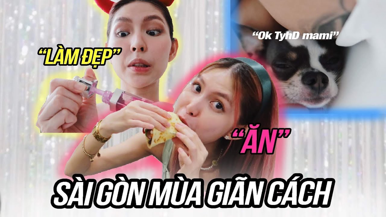 GIÃN CÁCH XÃ HỘI MỘT THÁNG | CUỘC SỐNG CHẤT LƯỢNG ĂN - NGỦ - QUAY TIKTOK - LÀM ĐẸP - LẶP LẠI