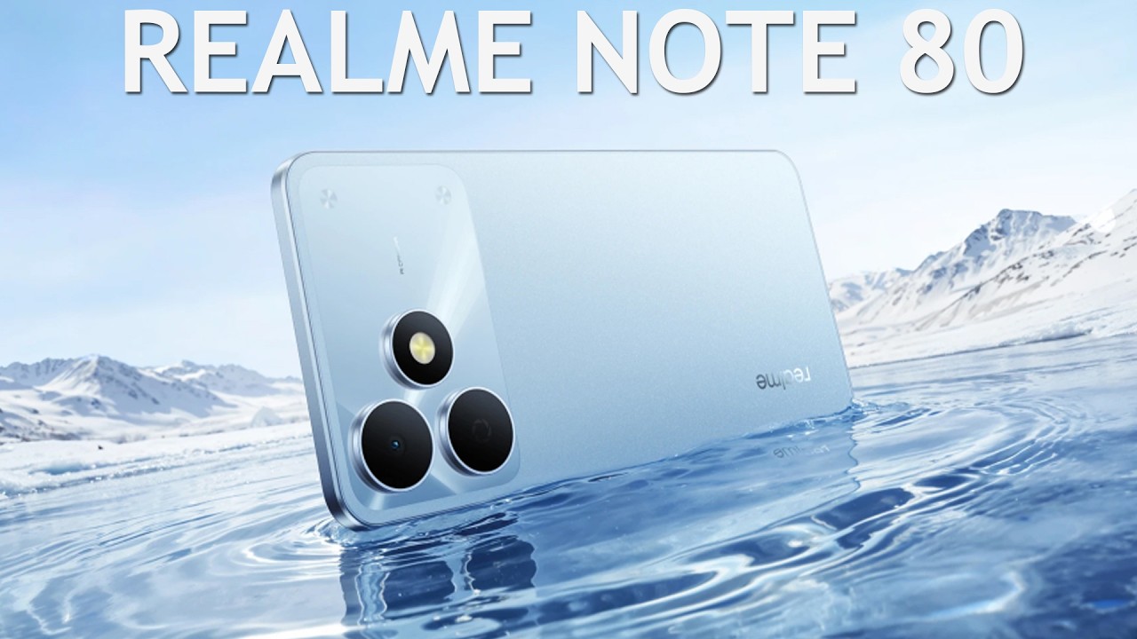 Realme Note 80 первый обзор на русском