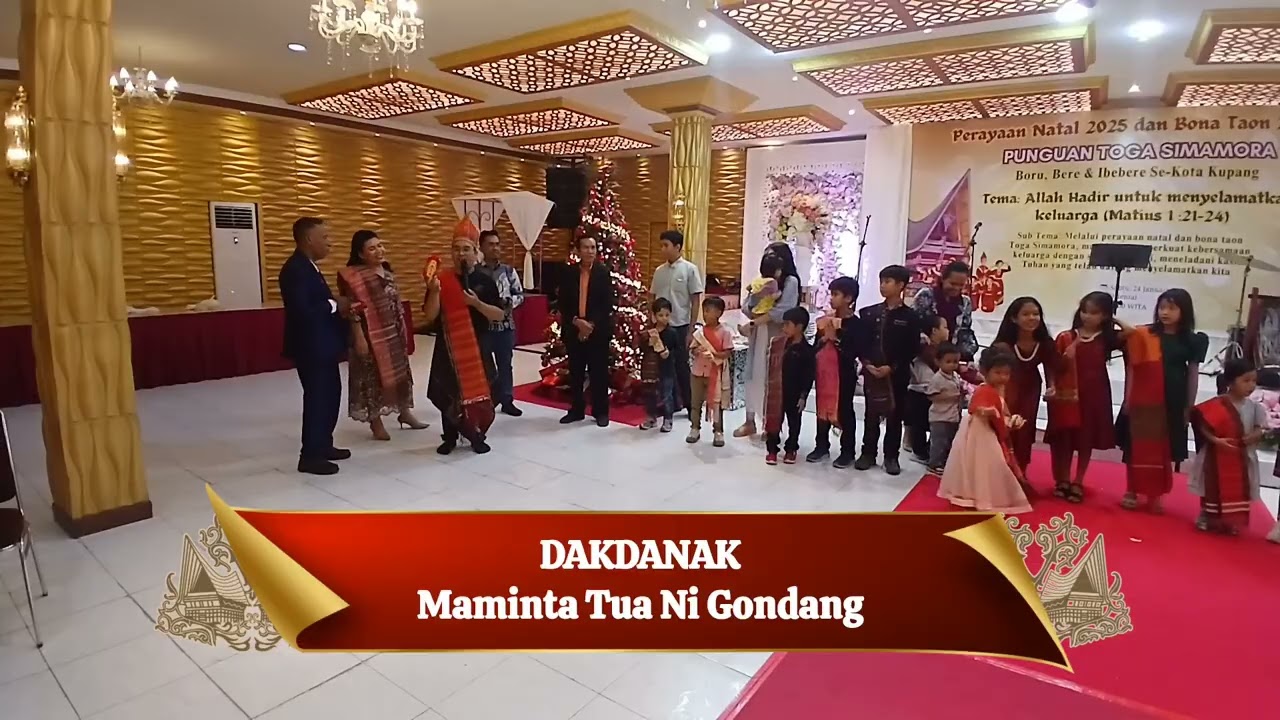 Dakdanak Maminta Tua Ni Gondang | Bona Tain 2026 Punguan Toga Simamora Kota Kupang