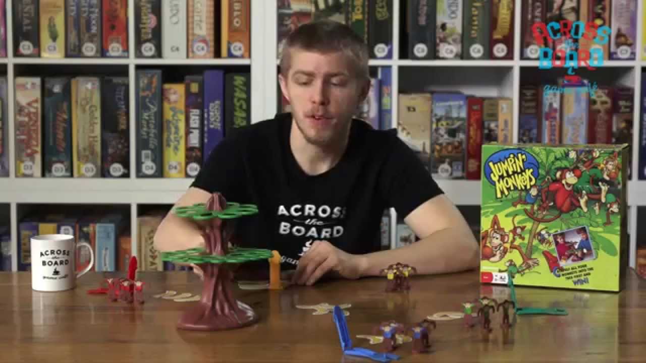 Jumpin Monkeys At Across the Board Game Caf&eacute; For Retro Month