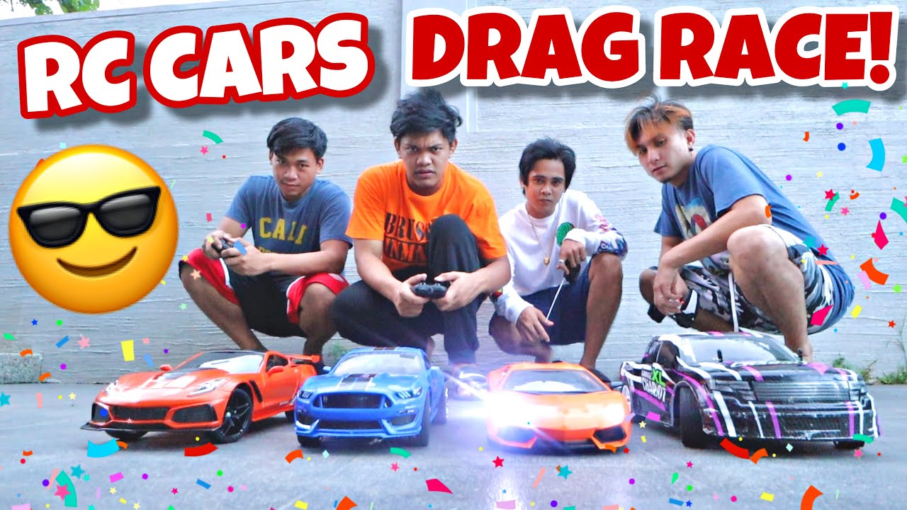 RC CARS DRAG RACE!!!