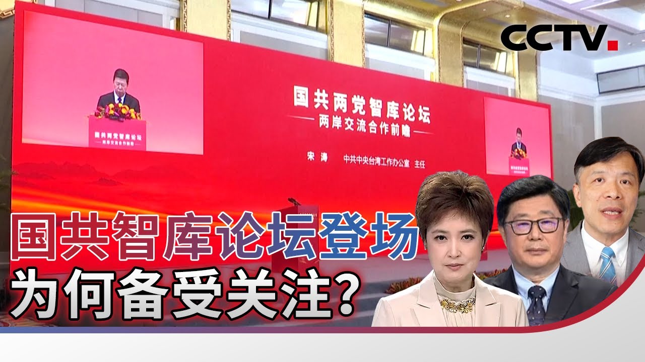 国共智库论坛登场 为何备受关注？20260203 | CCTV中文《海峡两岸》