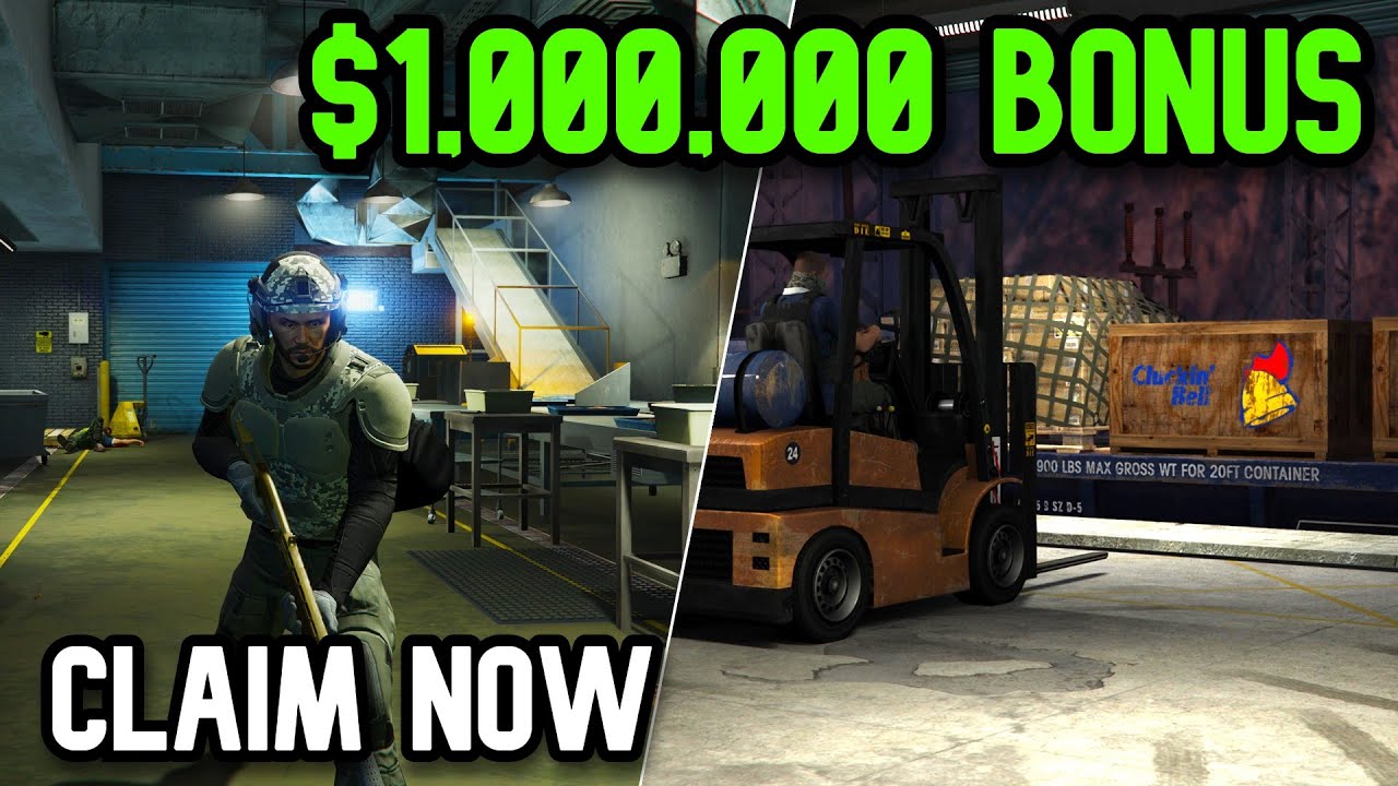 Gta Online $1,000,000 Bonus - Cluckin bell farm raid