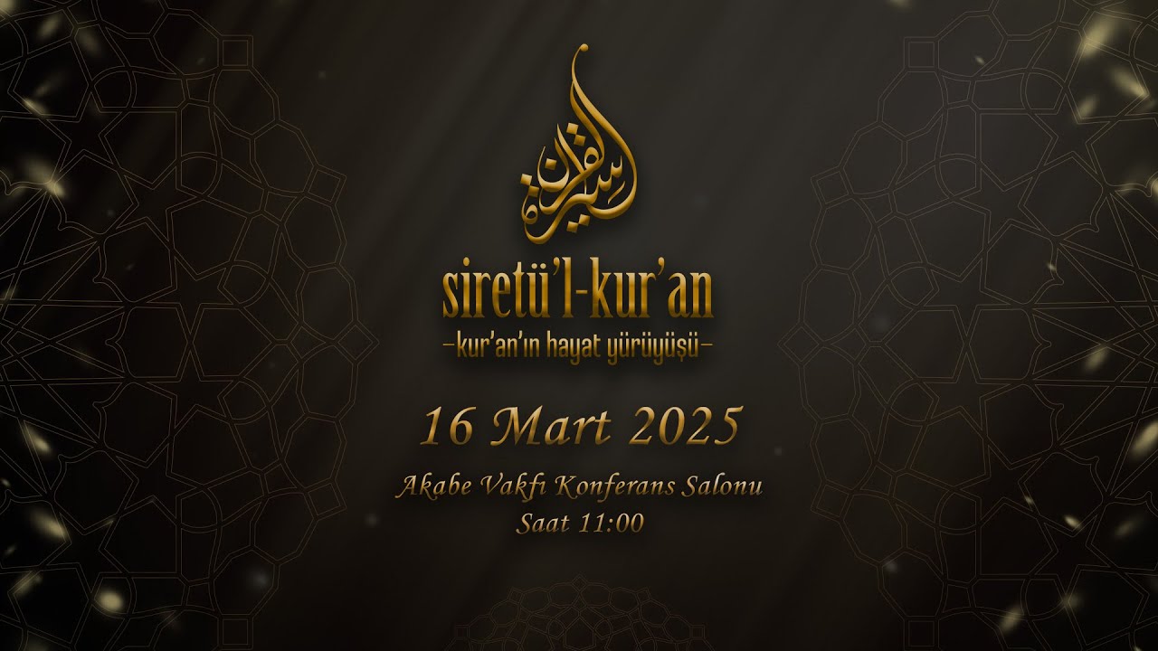 Siretü'l Kur'an - 82.Ders “NEML” Suresi - Mustafa İslamoğlu