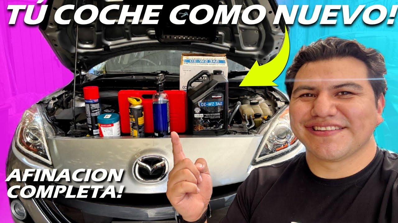 ¿CÓMO hacer afinacion de coche?| FÁCIL ! Deja tu Auto cómo nuevo 🚗✨