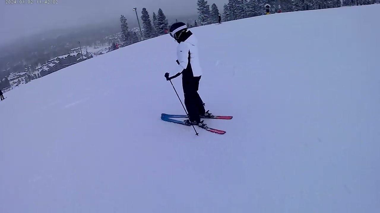 Skiing in Hundfjället, Sälen, 2 January 2024