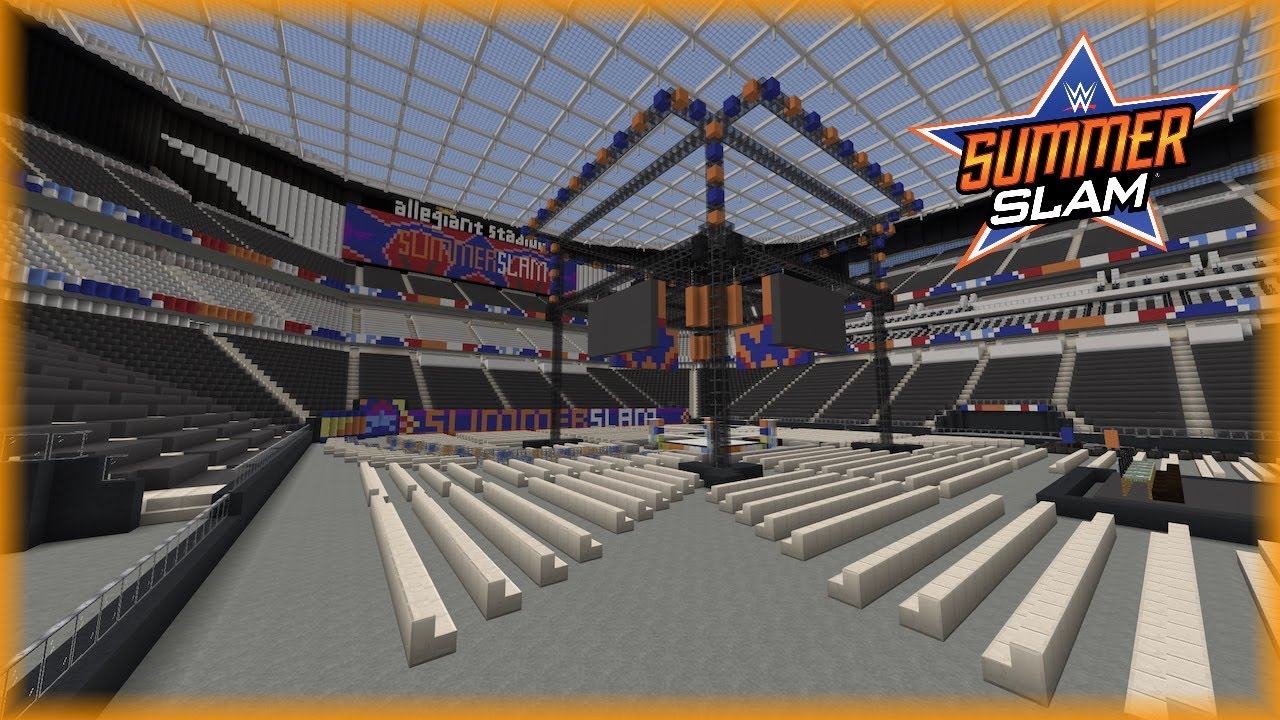 WWE SummerSlam 2021 | Allegiant Stadium | DOWNLOAD LINK | Minecraft
