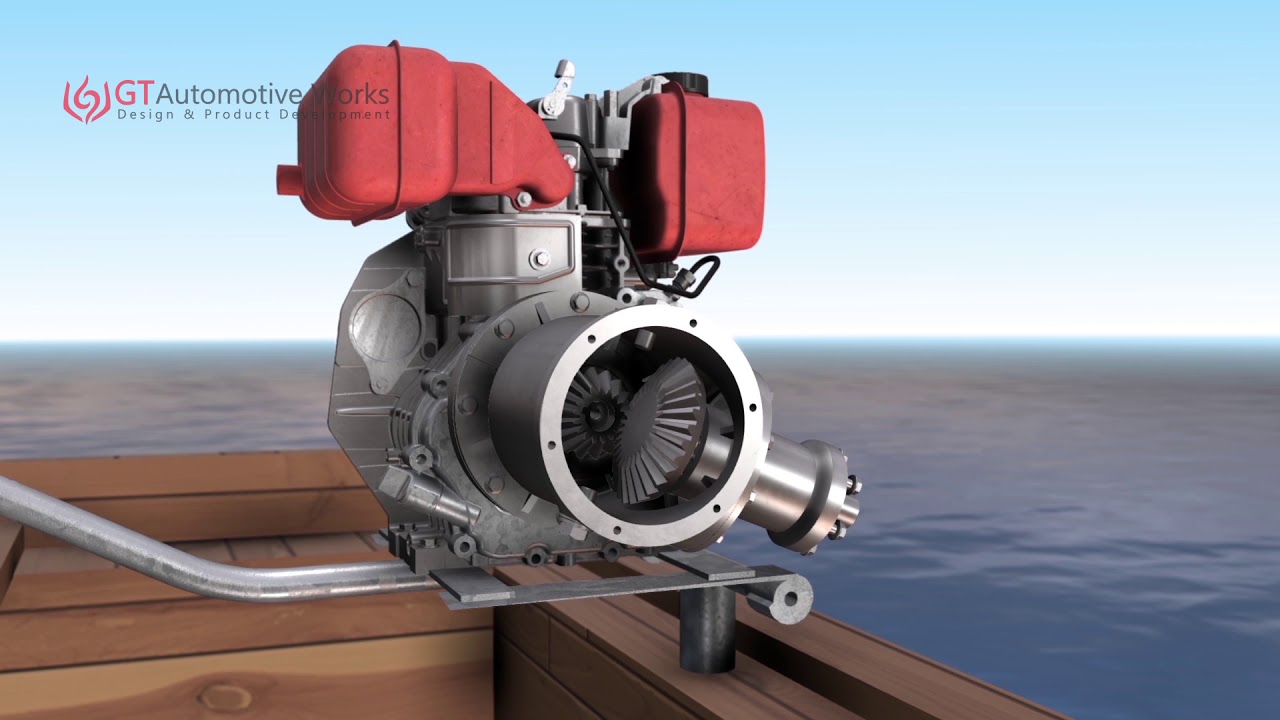 LongTail Boat GearBox