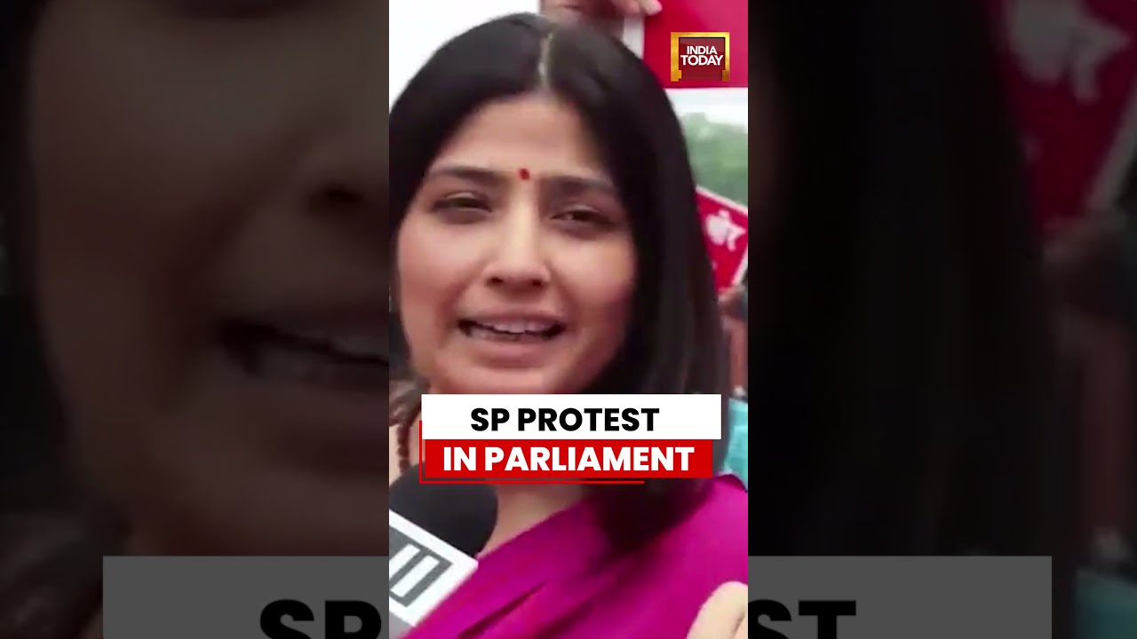 'Chanda Chor...': SP MPs Protest in Parliament Over Ram Mandir Donation Row | #rammandir #ayodhya