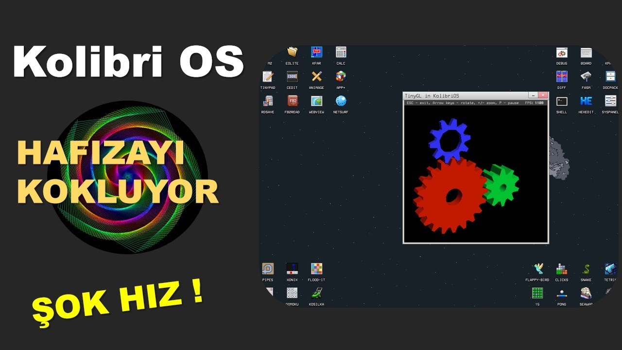Kolibri OS Garip Ama Gerçek