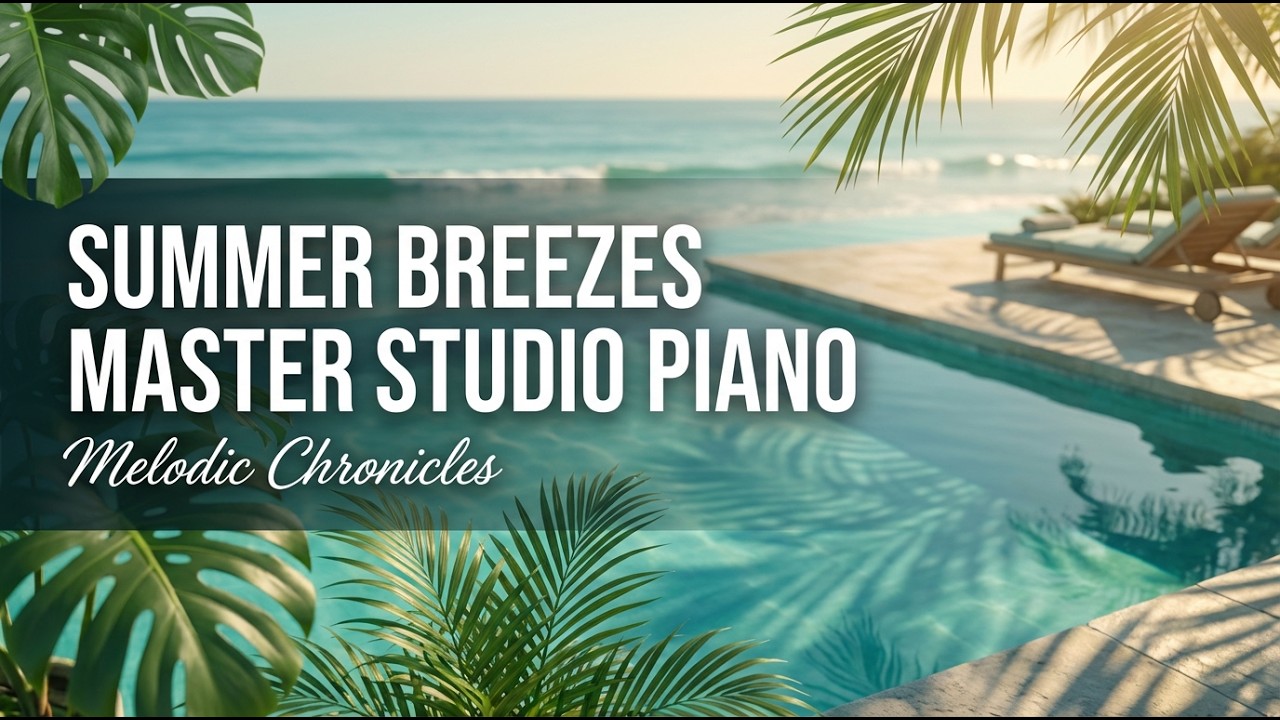 🎹 Summer Piano: Relaxing Music for Sunny Afternoons, Rest and Sea Breezes ☀️
