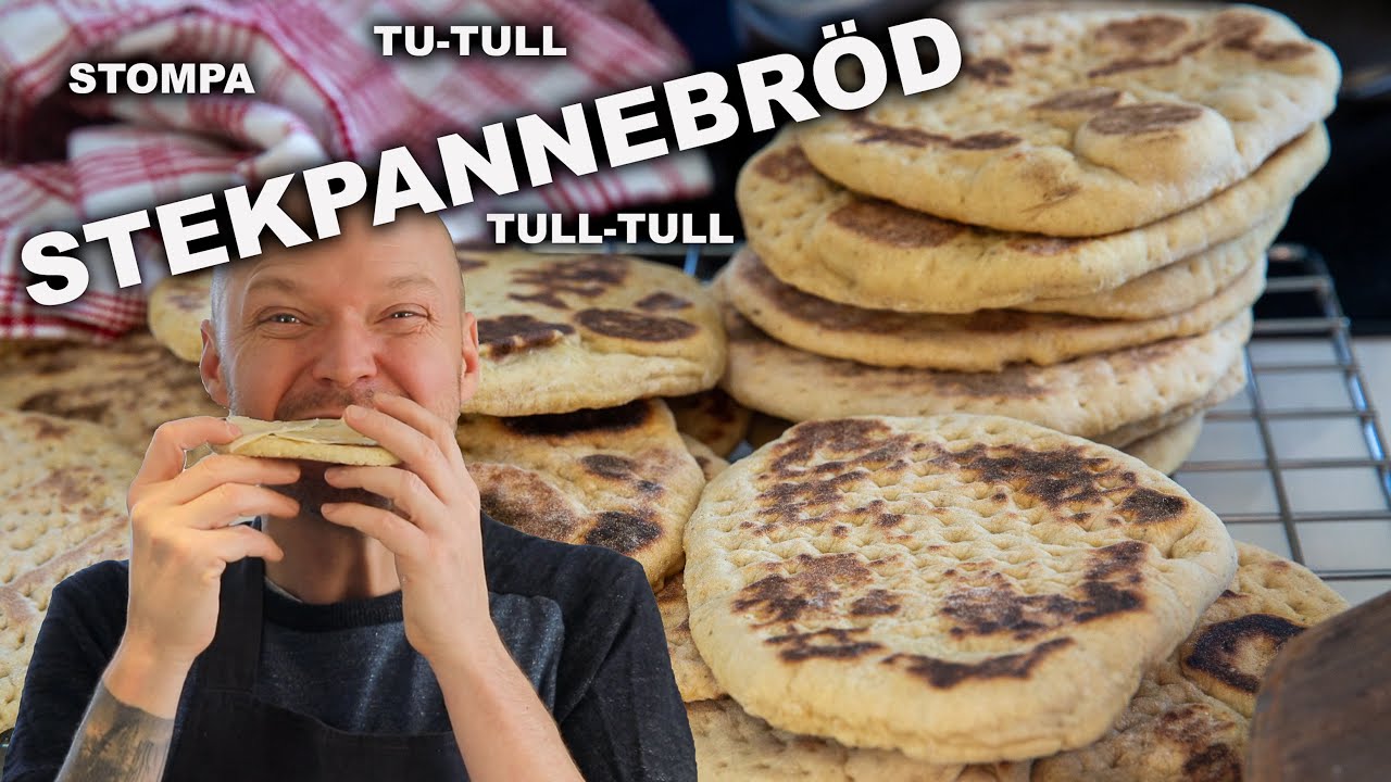 Stekpannebröd - Enkelt bröd i stekpanna