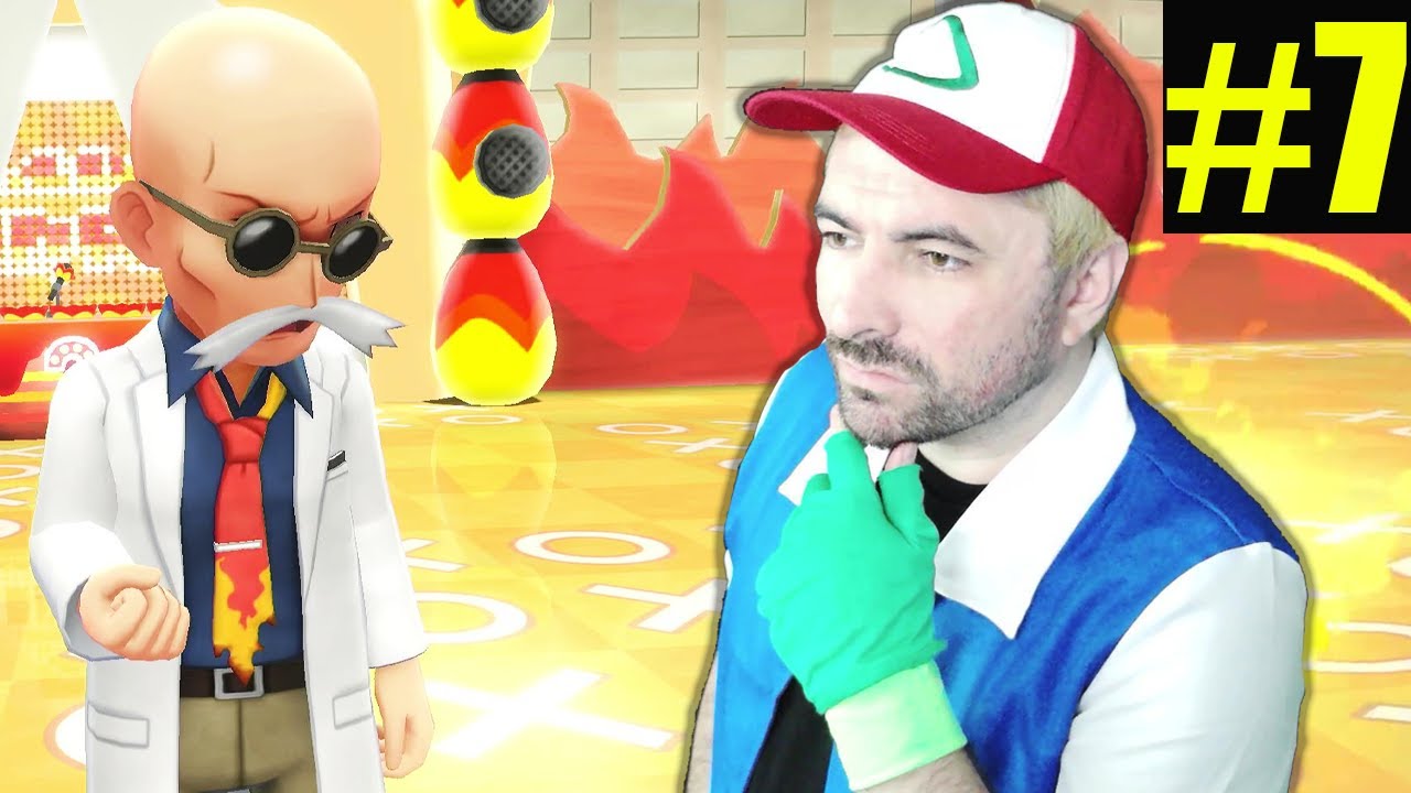 Blaine Tests Me At The Cinnabar Island Pokemon Gym | Pokemon: Let's Go Pikachu!