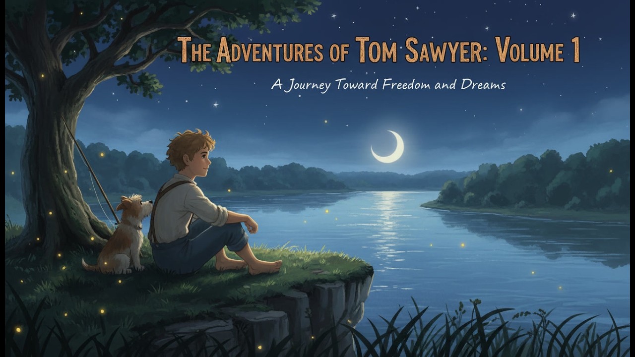 A Warm Night in St. Petersburg 🌿 Tom Sawyer Sleep Story (5 Hours) | Classic ASMR