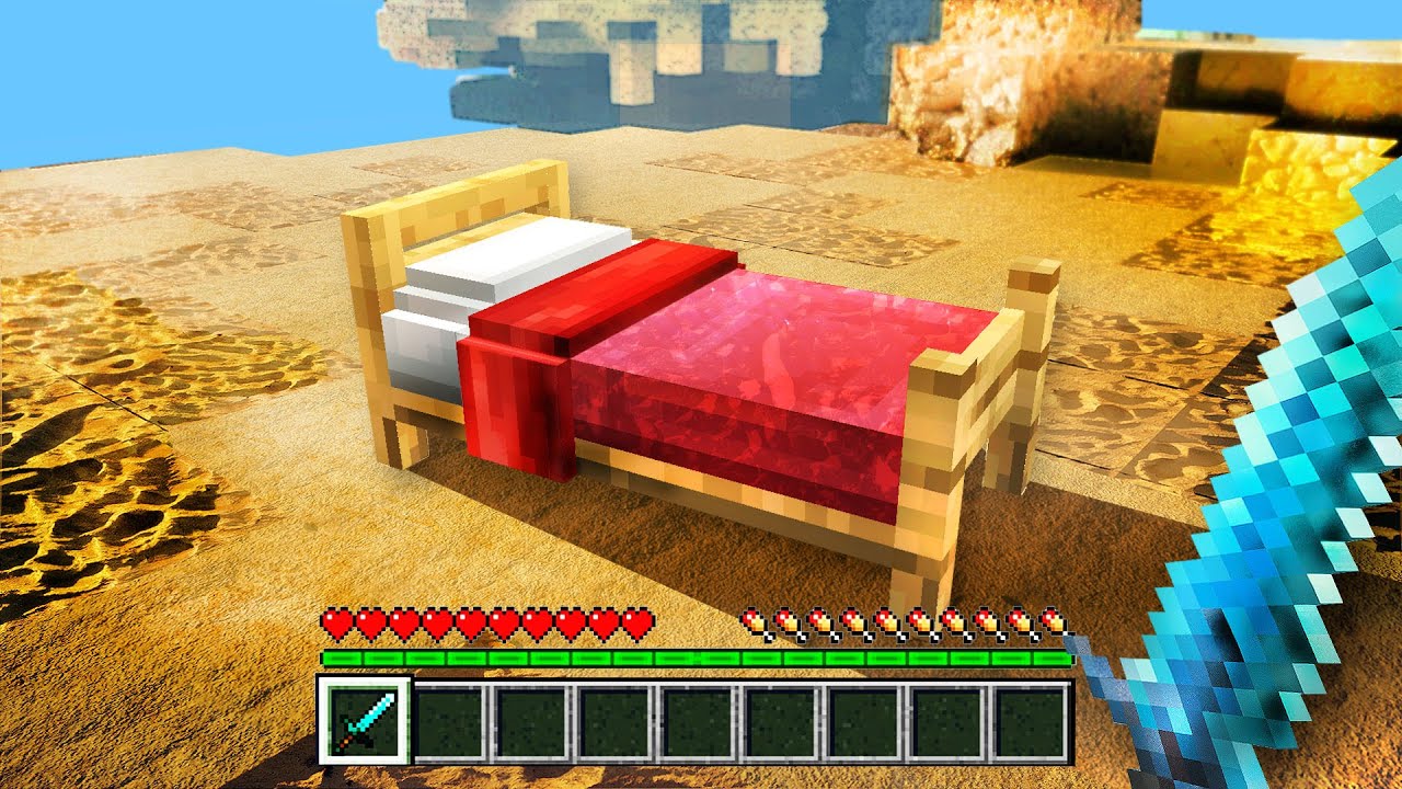 Minecraft Bedwars, но каждая игра становится реалистичнее!