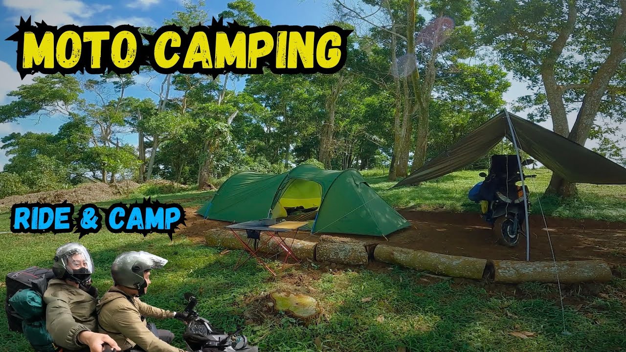 THE BEST CAMPSITE in Cavinti Laguna | MotoCamping | AniCa Happy Nest Campsite